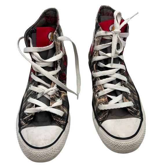 Converse Chuck Taylor All Star DC Comics The Flash Men's 6 Women's 8 High Top - Picture 5 of 14